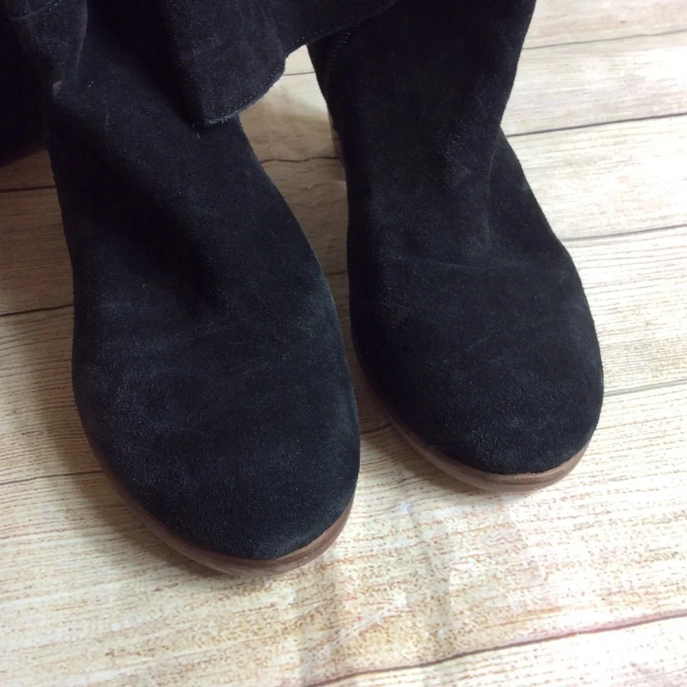Matisse over the knee black suede leather boots. Inspired. 8.5.